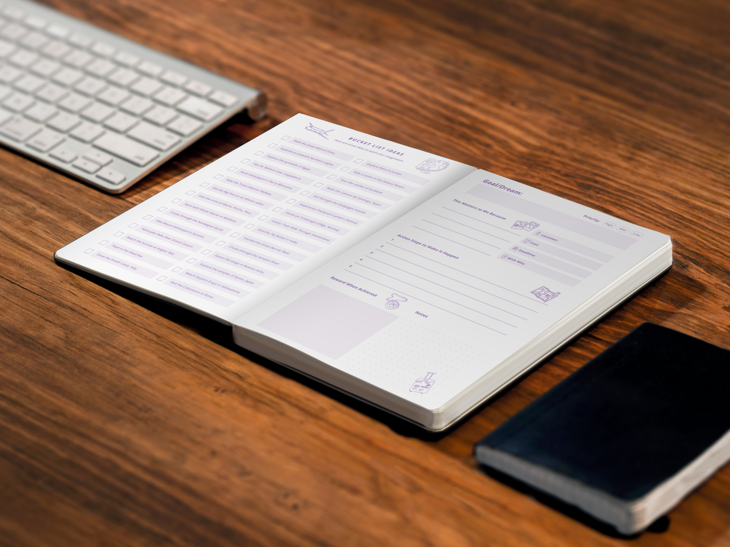 Bucket List Adventure Journal for 50+ Adventurers