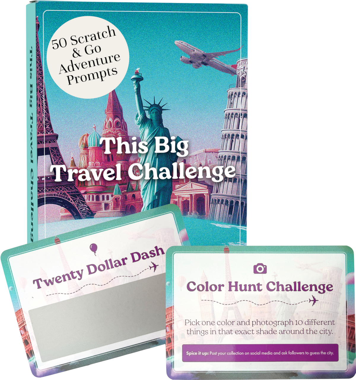 This Big Travel Challenge | 50 Scratch-Off Travel Adventures