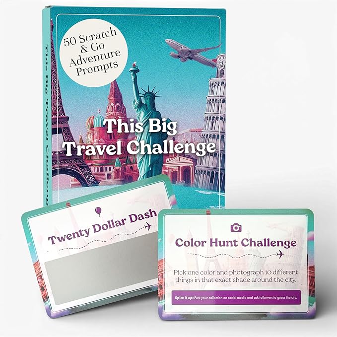 This Big Travel Challenge | 50 Scratch-Off Travel Adventures